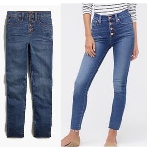 J. Crew 10” High Rise Skinny